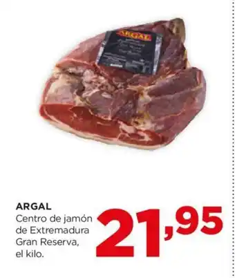 Alimerka ARGAL Centro de jamón de Extremadura Gran Reserva, oferta