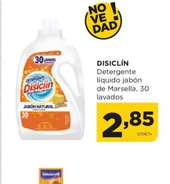 Alimerka DISICLÍN Detergente líquido jabón de Marsella, 30 lavados oferta