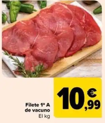 Carrefour Filete 1º A de vacuno oferta