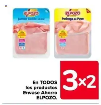 Carrefour En TODOS los productos Envase Ahorro ELPOZO. oferta