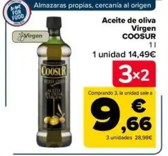 Carrefour Aceite de oliva COOSUR oferta