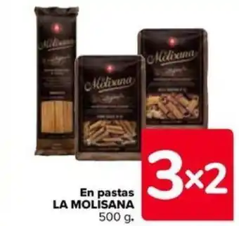 Carrefour En pastas LA MOLİSANA 500 g. oferta