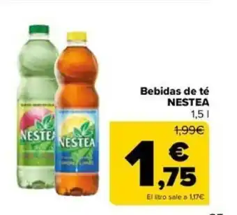 Carrefour Bebidas de té NESTEA oferta