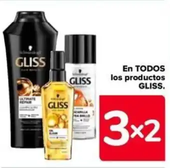 Carrefour En TODOS los productos GLISS. oferta