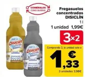 Carrefour Fregasuelos concentrados DISICLÍN oferta