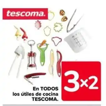 Carrefour En TODOS los útiles de cocina TESCOMA. oferta