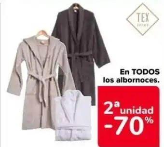 Carrefour En TODOS los albornoces. oferta