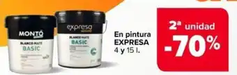 Carrefour En pintura EXPRESA 4 y 15 l. oferta