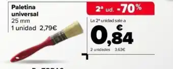 Carrefour Paletina universal 25 mm oferta