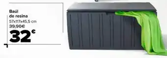 Carrefour Baúl de resina 57x117x45,5 cm oferta