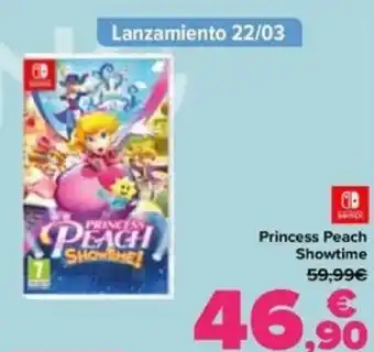 Carrefour Princess Peach Showtime oferta