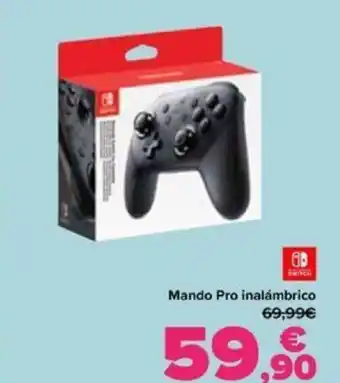 Carrefour Mando Pro inalámbrico oferta