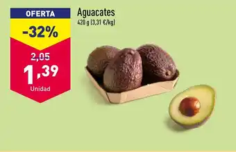 ALDI Aguacates 420 g oferta