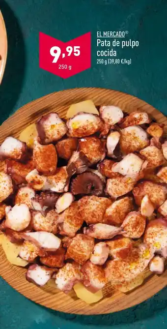 ALDI EL MERCADOⓇ Pata de pulpo cocida oferta