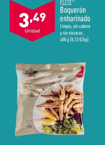 ALDI FLETE® Boquerón enharinado oferta