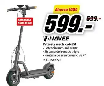 MediaMarkt Patinete eléctrico N651 oferta