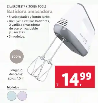 Lidl Batidora amasadora oferta