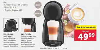 Lidl Nescafé Dolce Gusto Piccolo XS oferta