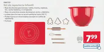 Lidl Set de repostería infantil oferta