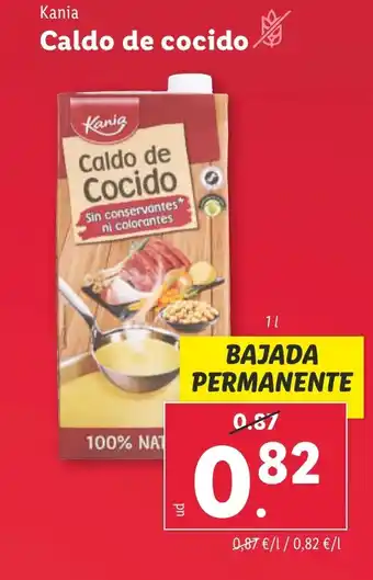 Lidl Caldo de cocido oferta
