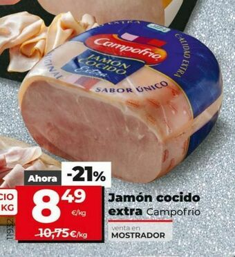 Maxi Dia Jamón cocido campofrío oferta