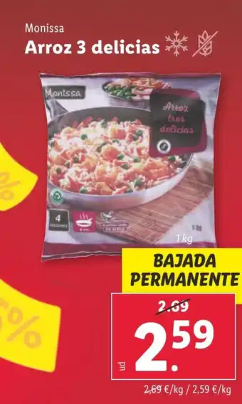 Lidl Arroz 3 delicias ** oferta