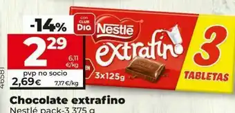 Maxi Dia Chocolate a la taza nestlé oferta