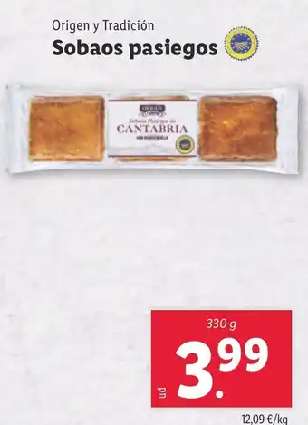 Lidl Sobaos pasiegos oferta