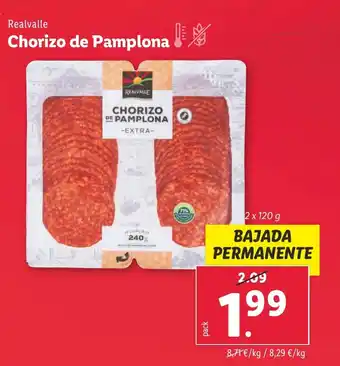 Lidl Chorizo de Pamplona oferta