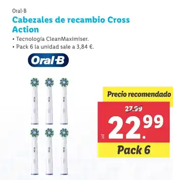 Lidl Cabezales de recambio Cross Action oferta