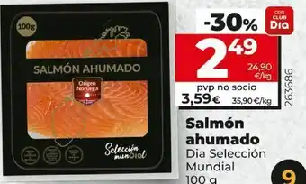 Dia Salmón ahumado dia seleccion mundial oferta