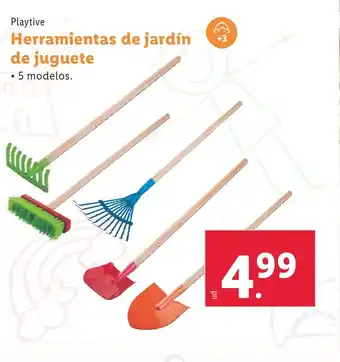 Lidl Herramientas de jardín de juguete oferta