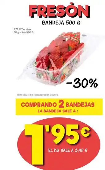 AhorraMas FRESÓN BANDEJA 500 G oferta