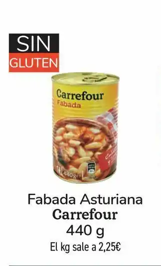 Carrefour Market Fabada asturiana carrefour oferta