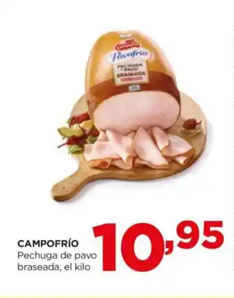 Alimerka CAMPOFRÍO Pechuga de pavo braseada, el kilo oferta