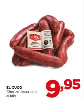 Alimerka EL CUCO Chorizo Asturiano, el kilo oferta