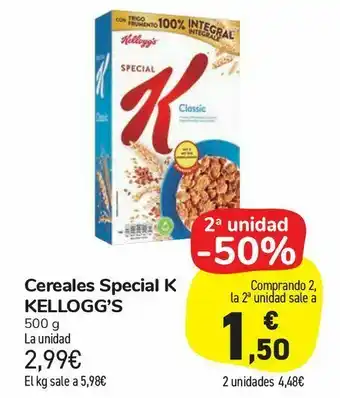Carrefour Market Cereales special k kellogg’s oferta