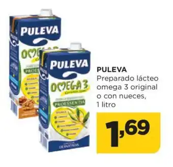 Alimerka PULEVA Preparado lácteo OMEGA3 omega 3 original oferta