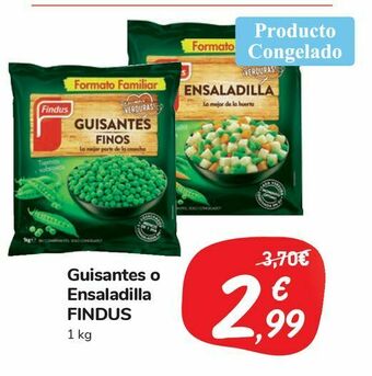 Carrefour Market Guisantes o ensaladilla findus oferta