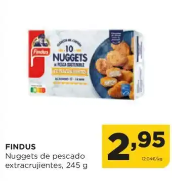 Alimerka FINDUS Nuggets de pescado extracrujientes, 245 g oferta