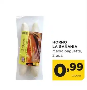 Alimerka HORNO LA GAÑANIA Media baguette, oferta