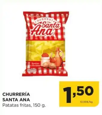 Alimerka CHURRERÍA SANTA ANA Patatas fritas, 150 g. oferta