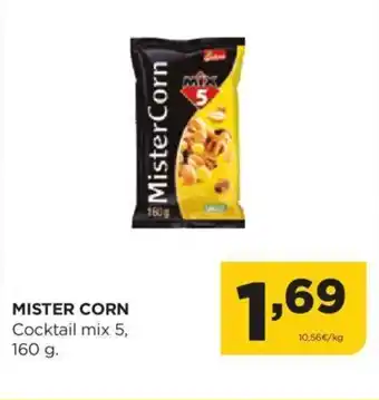 Alimerka MISTER CORN Cocktail mix 5, 160 g. oferta