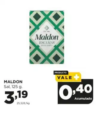 Alimerka MALDON Sal, 125 g. oferta