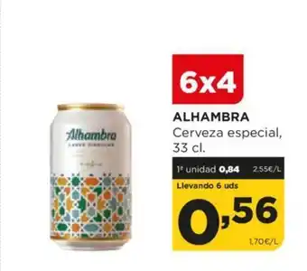 Alimerka ALHAMBRA Cerveza especial, 33cl oferta