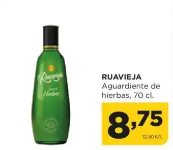 Alimerka RUAVIEJA Aguardiente de hierbas, 70 cl. oferta