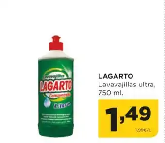 Alimerka LAGARTO Lavavajillas ultra, oferta