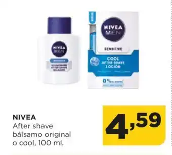 Alimerka NIVEA After shave bálsamo original o cool, 100 ml. oferta