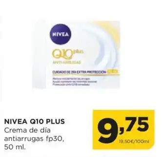 Alimerka NIVEA Q10 PLUS Crema de día antiarrugas fp30, 50 ml. oferta