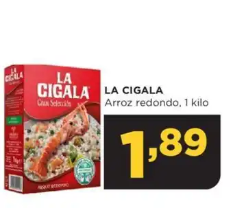 Alimerka LA CIGALA Arroz redondo, 1 kilo oferta